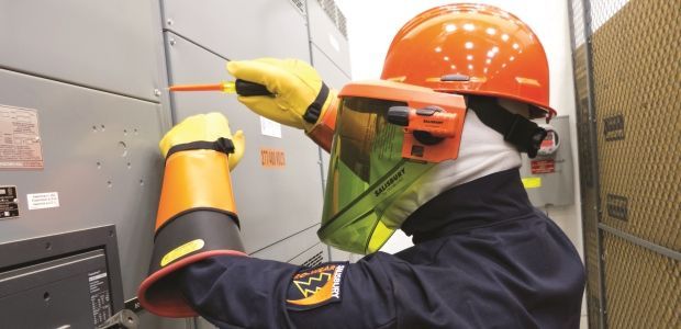 Lead dust removal specialist testing contamination levels in Providence RI Victorian home interior