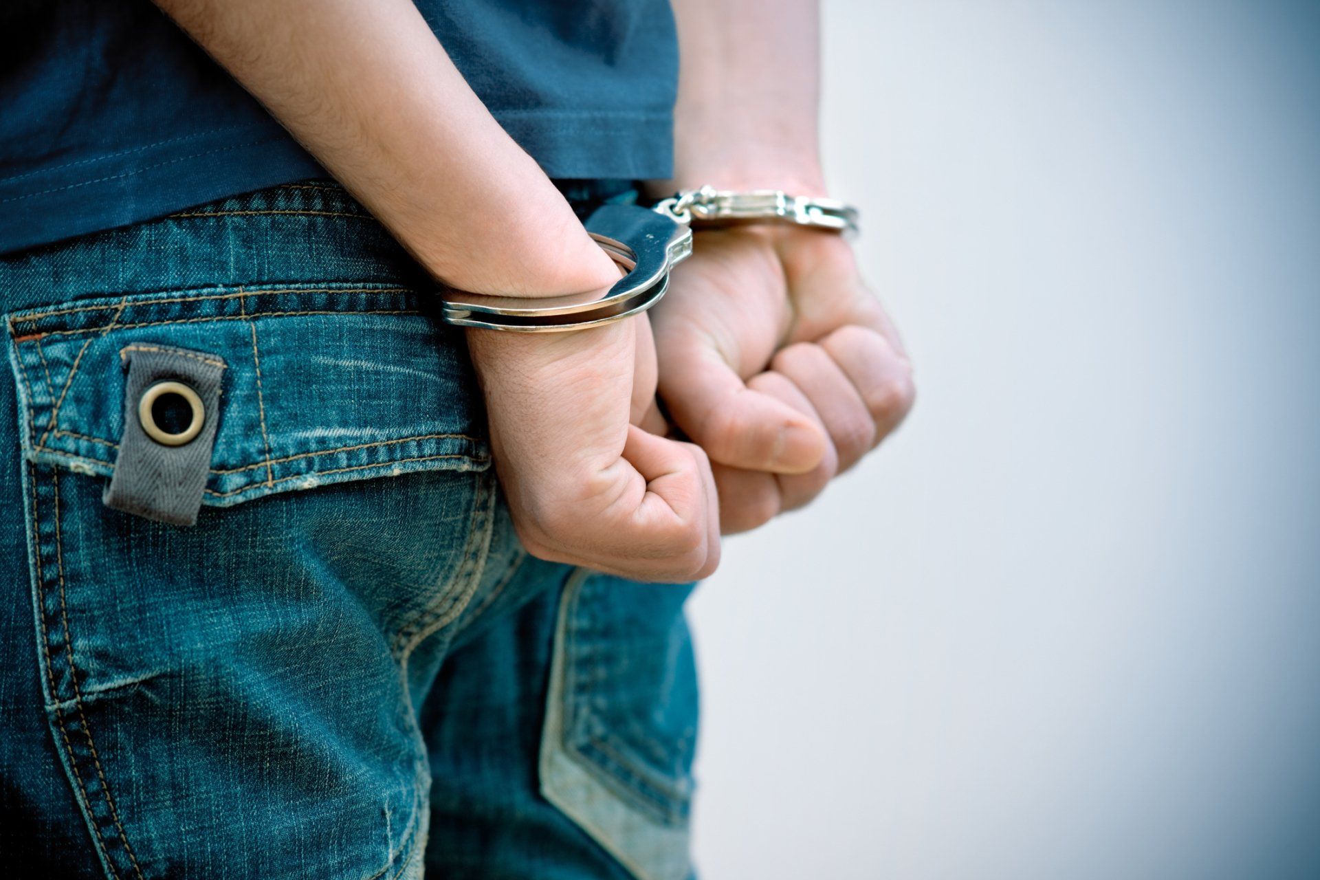 Juvenile in Cuffs — Green Bay, WI — Skvara Law Office