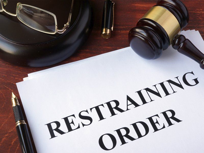Restraining Order Document — Green Bay, WI — Skvara Law Office