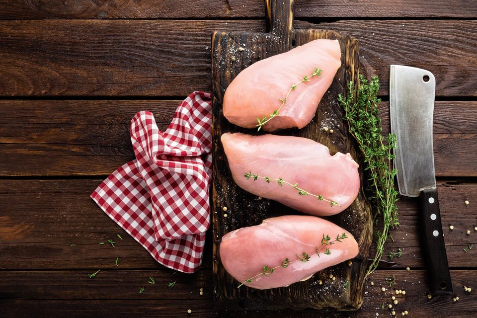 chicken breast pieces