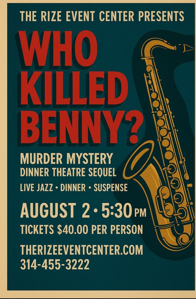 Jazz & Blues Murder Mystery Dinner Theater