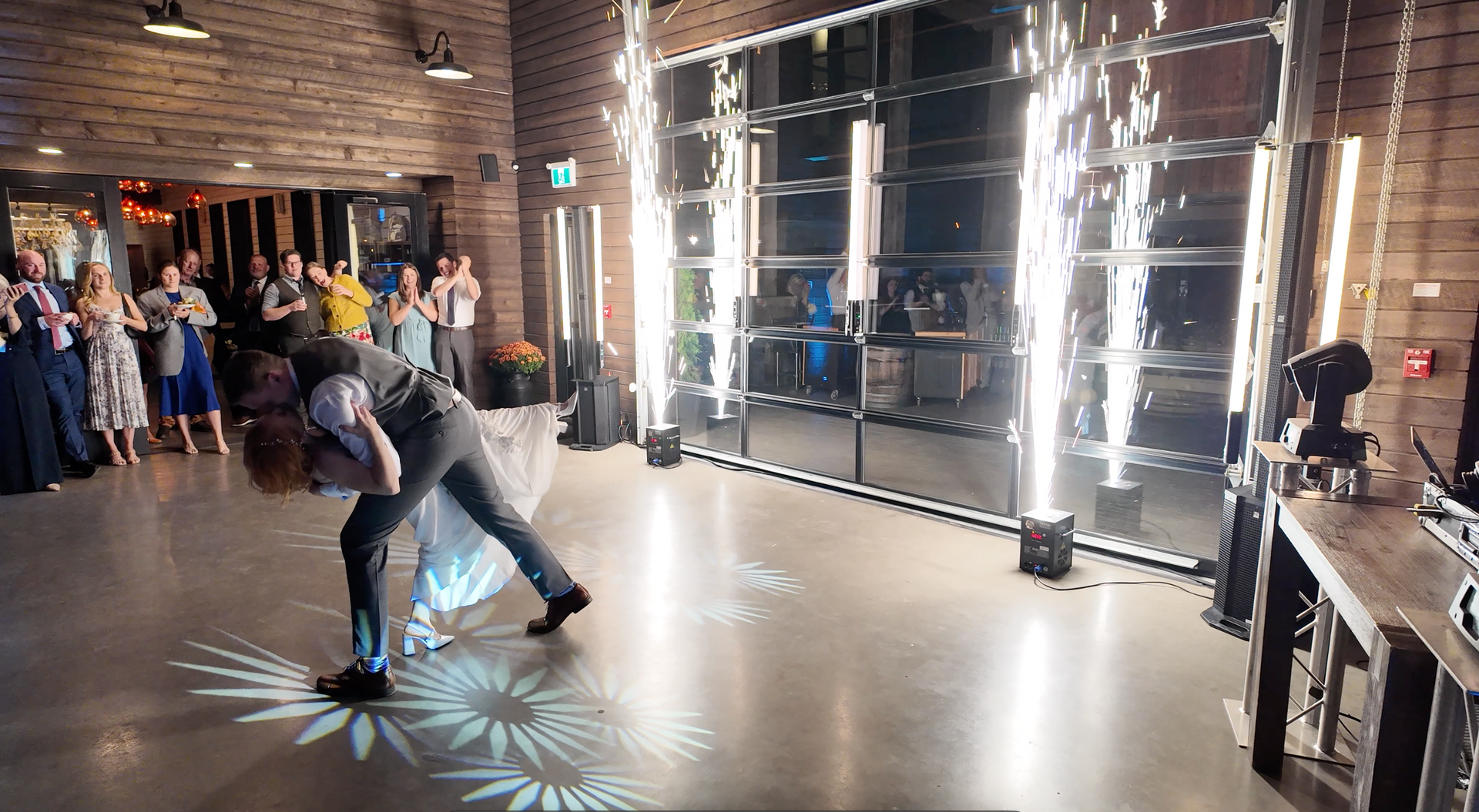 Cold Sparks for a wedding in Halifax