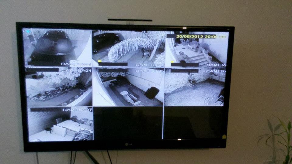 מוניטור למצלמות אבטחה