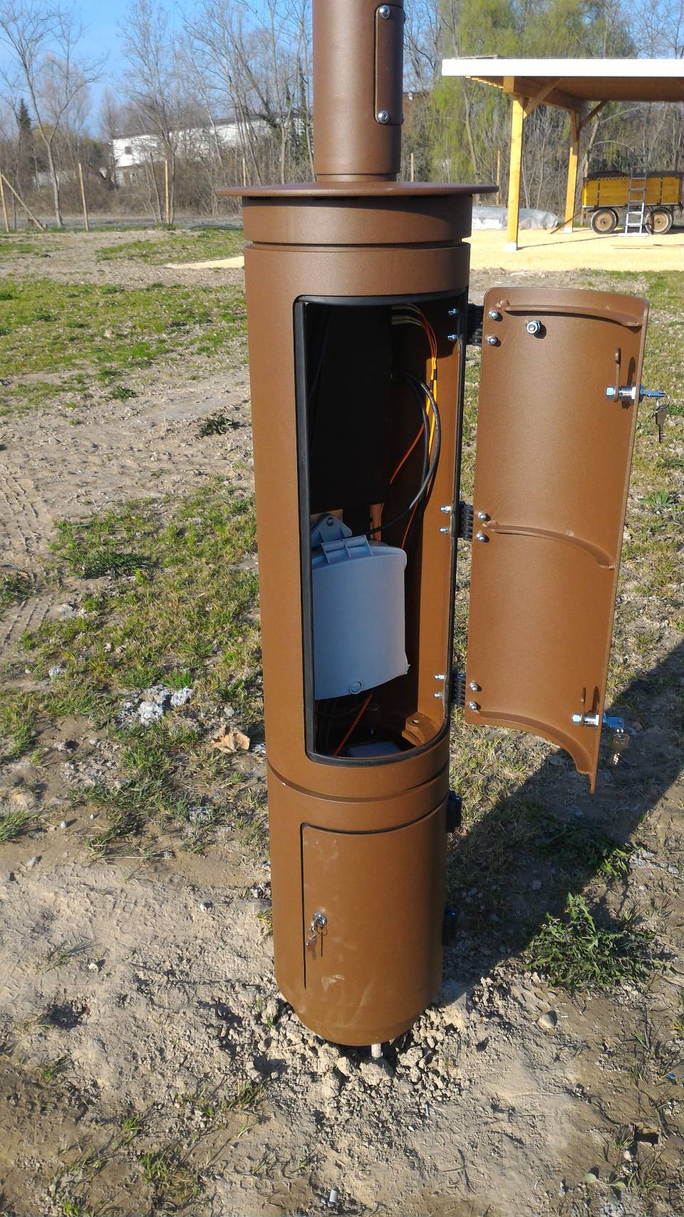 centralina di videosorveglianza