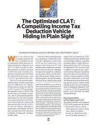 Article: The Optimized CLAT