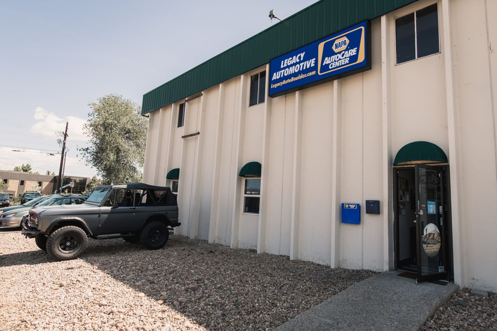 Our Auto Repair Shop Outside in Boulder, CO - Legacy Automotive
