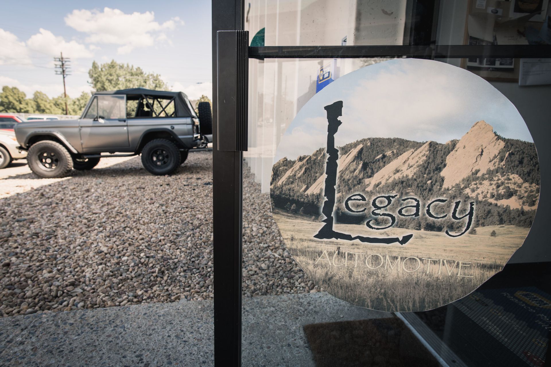 Sign of Legacy Automotive - Boulder Auto Repair