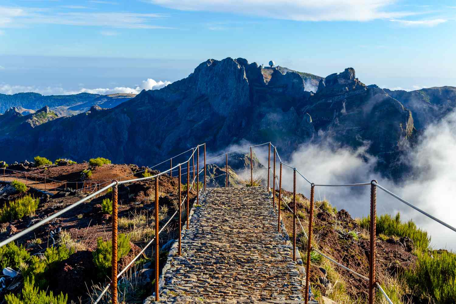 Wanderstrecke in Madeira