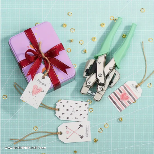 1 ud Juego de Perforadora de Papel de Alta Resistencia - Perforación en Tándem sin Esfuerzo