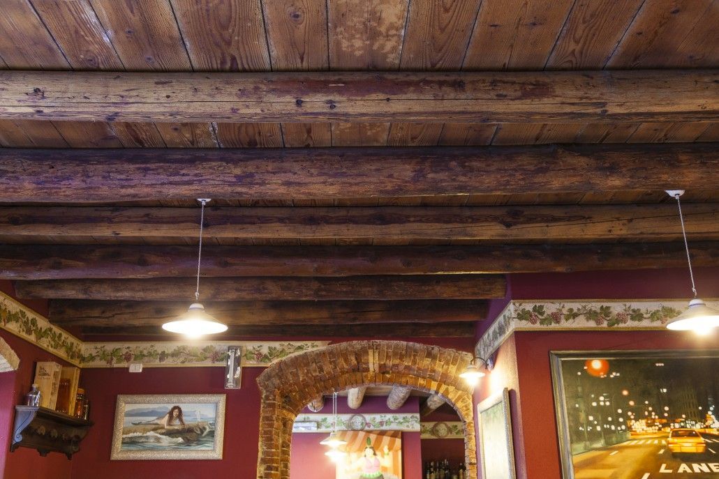 Trattoria Bella Italia - Soffitti in legno