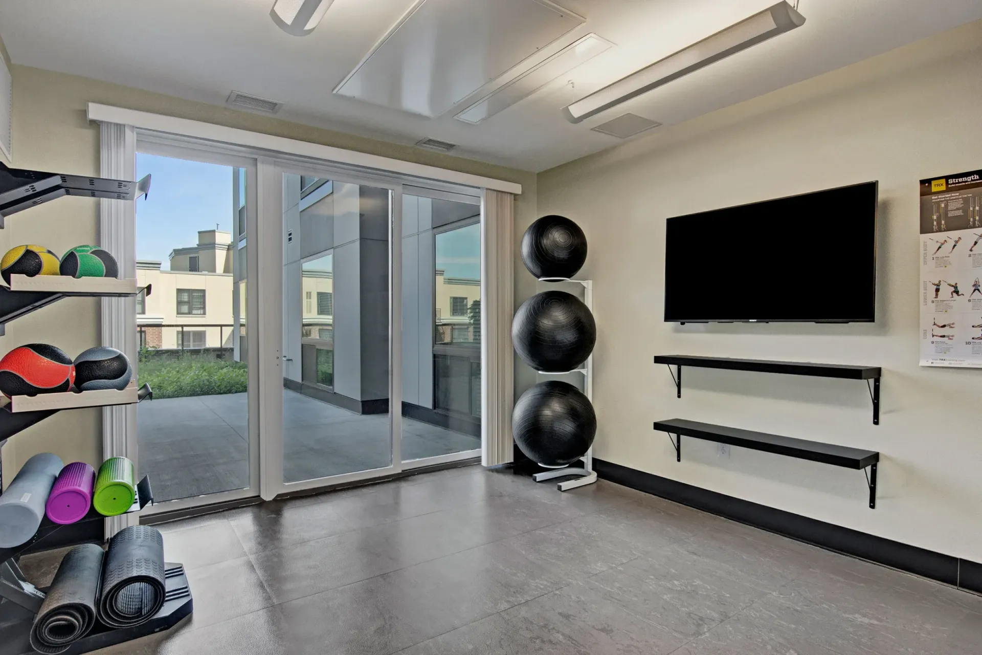 Fitness center at 4800 Excelsior in St. Louis Park, MN.