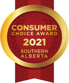 Ribbon displaying the words Consumer Choice Award 2023