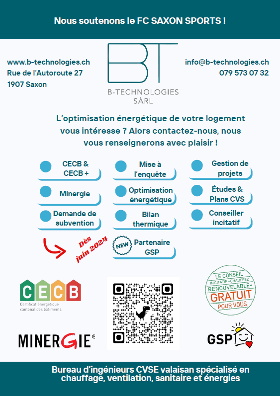 Un dépliant pour une entreprise appelée bt technologies