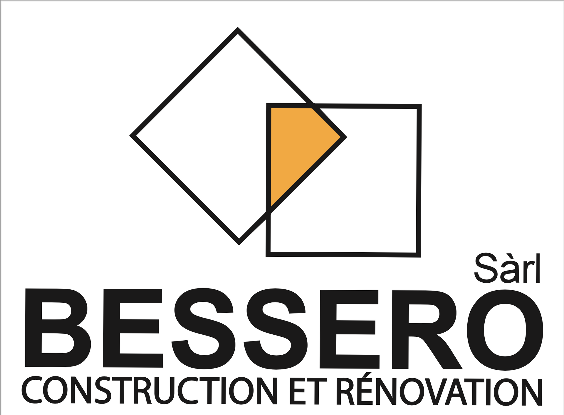 Un logo pour la construction et la rénovation de Bessero