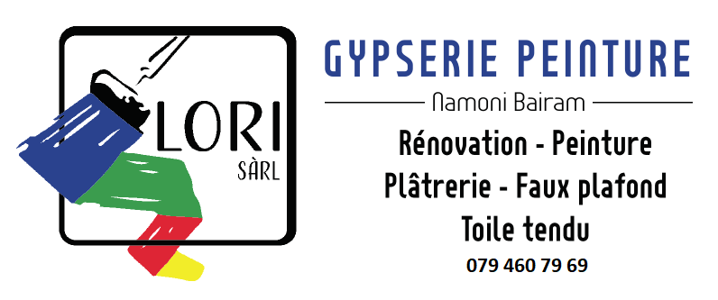 Le logo de gypserie peinture lori srl