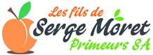 A logo for a company called les fils de serge moret