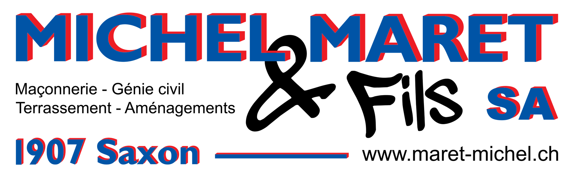 Un logo pour michel maret & fils sa 1907 saxon