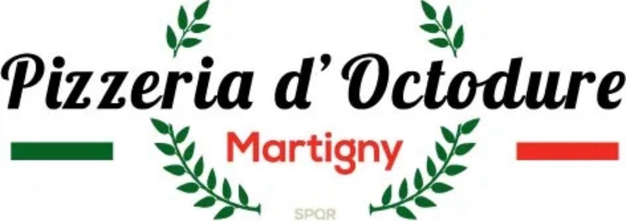 Un logo pour la pizzeria d'octodure martigny