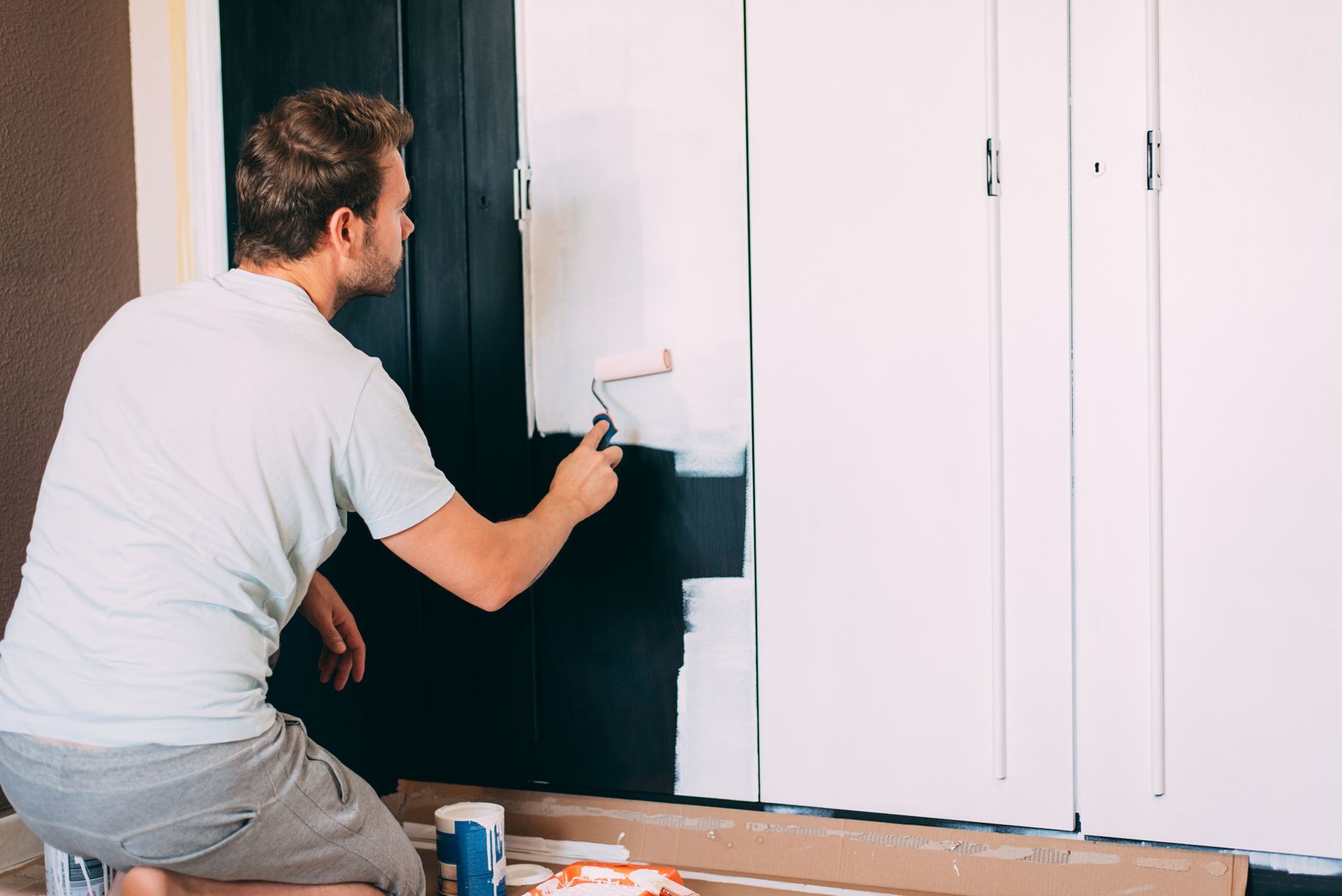 cabinet painting  and finishing