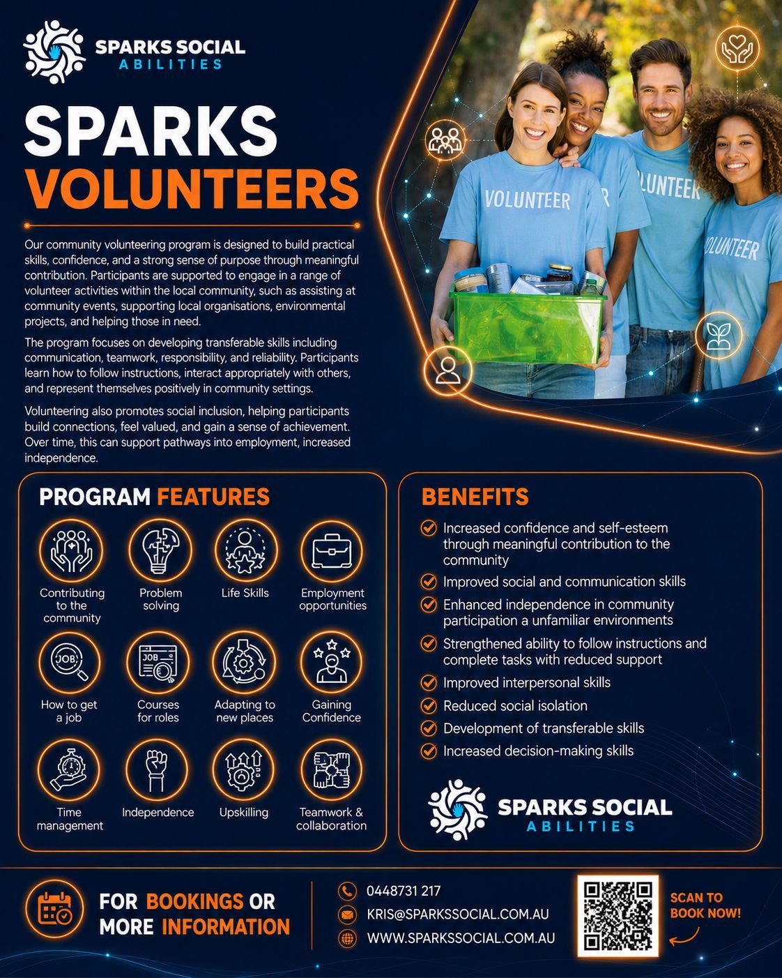 Sparks Creative — Sparks Social Abilities in Bungalow, QLD