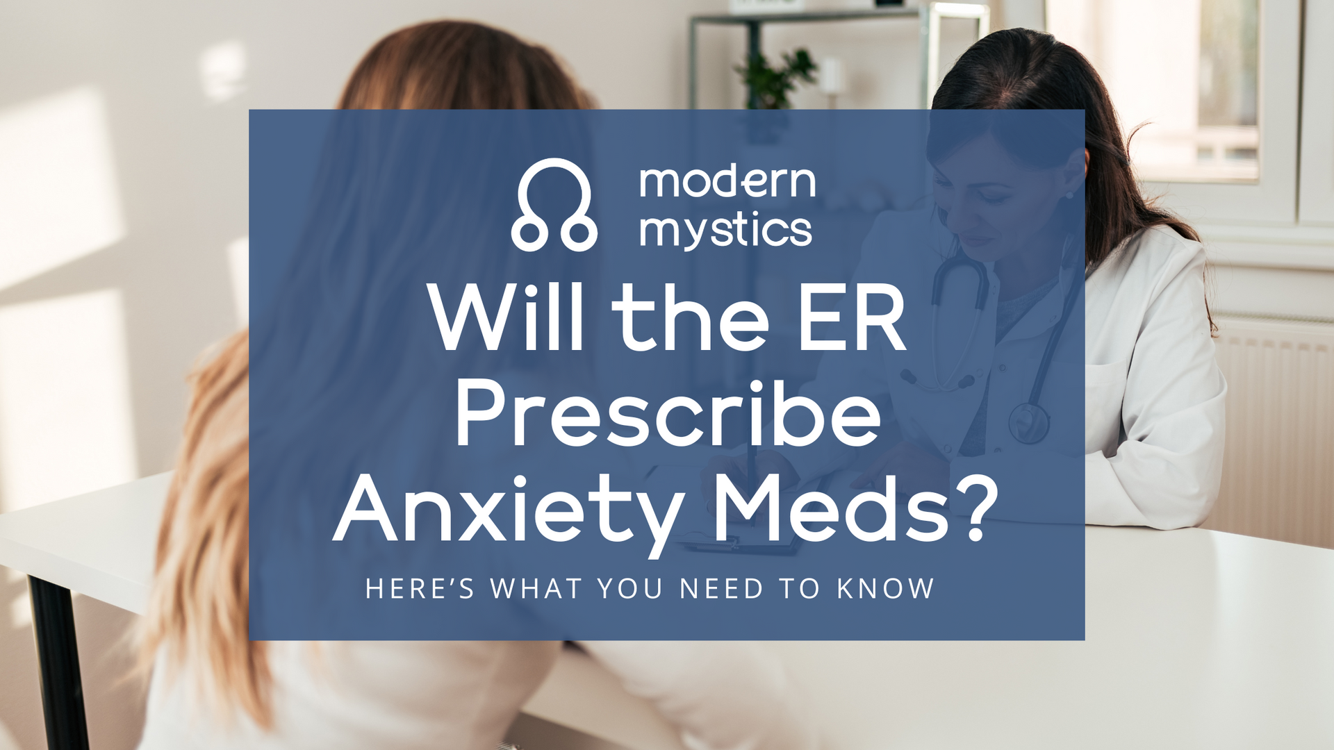 er prescribe anxiety meds