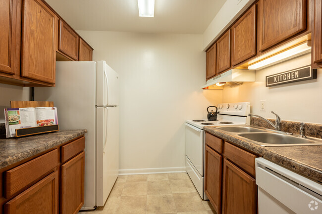 apartment kitchen.