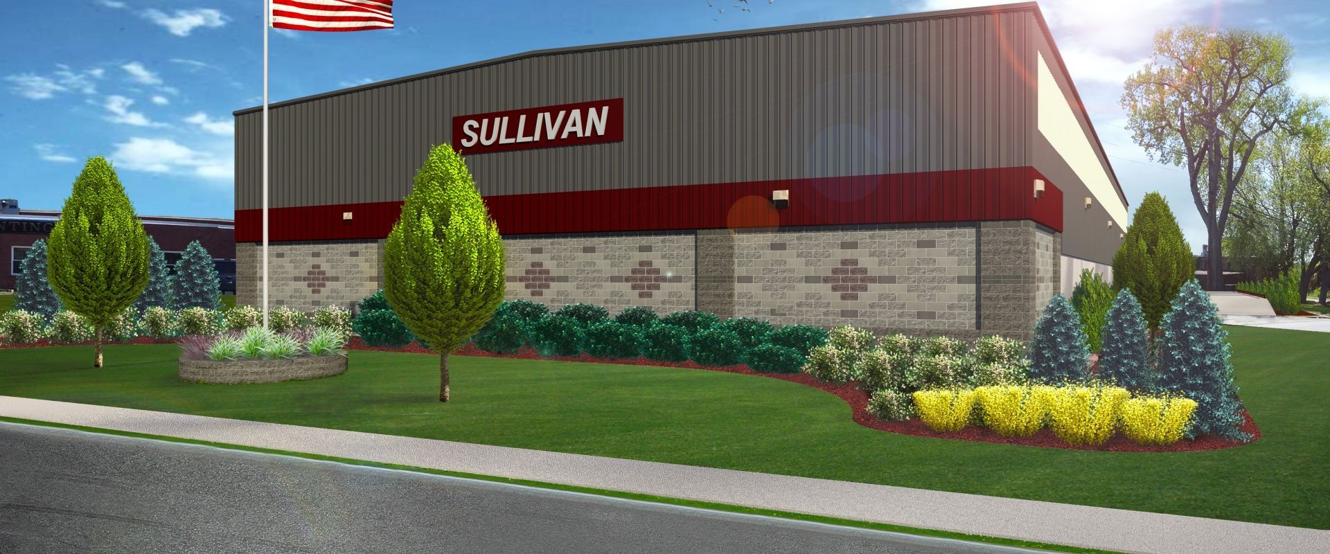 Sullivan Metals Building Entrance