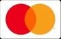 A red and orange circle on a white background.