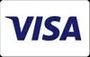 A blue visa logo on a white background.