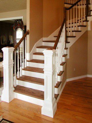 Complete staircase remodel