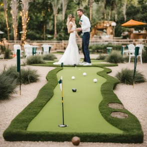 MIni Golf Wedding