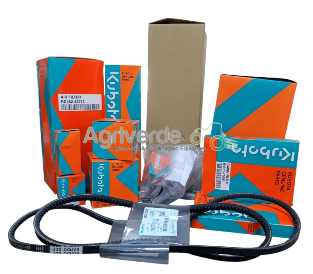 Kit service 1000 ore KUBOTA con aria condizionata PER Escavatore KX057-4 / U48-4