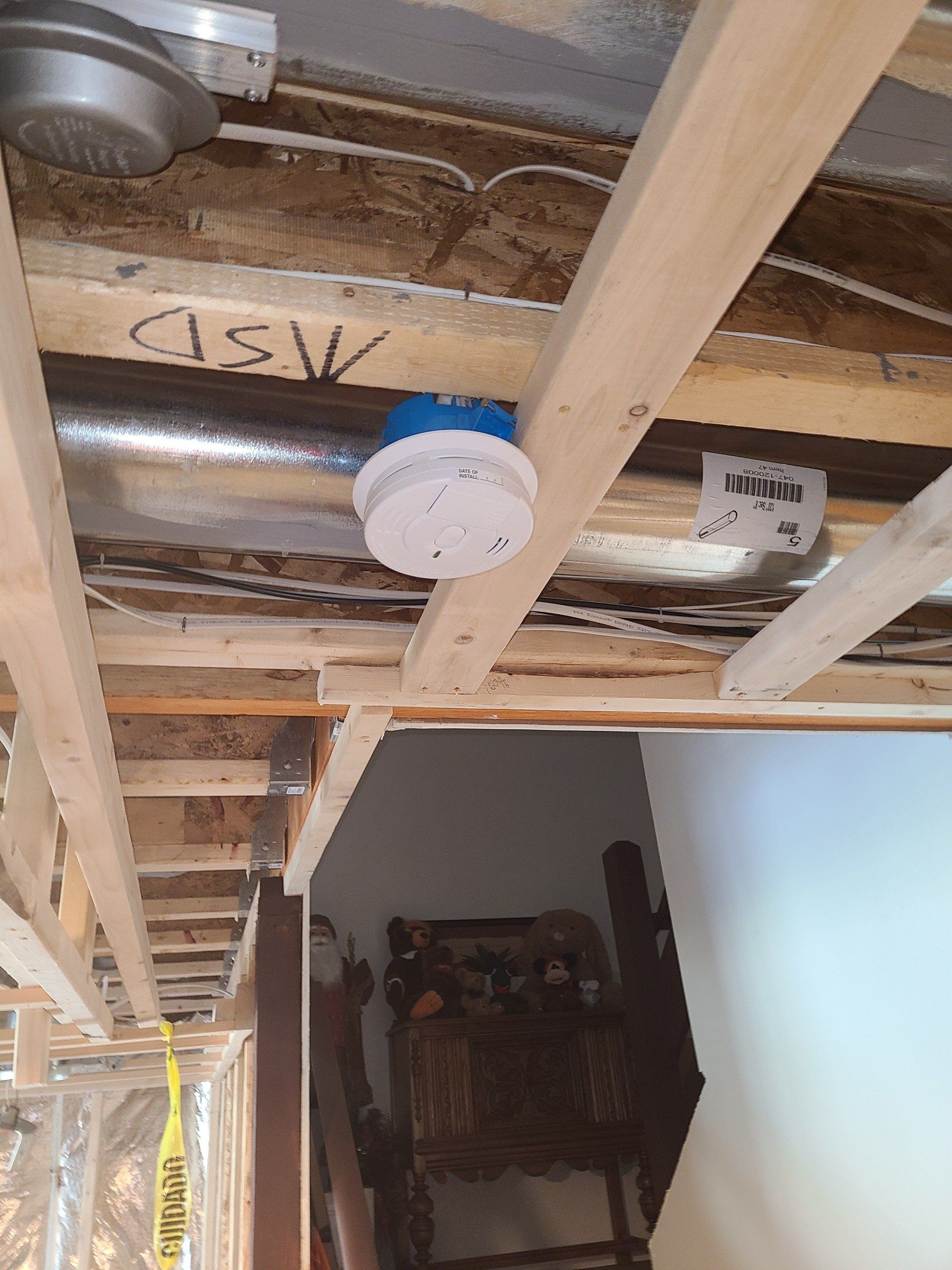 House Ceiling With Smoke Detector — Fawn Grove, PA — Harris Electric Service