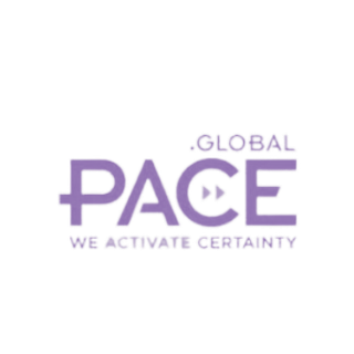 Logo of PACE, a trusted partner of CBM Consulting, known for change management consulting and strategic advisory services.