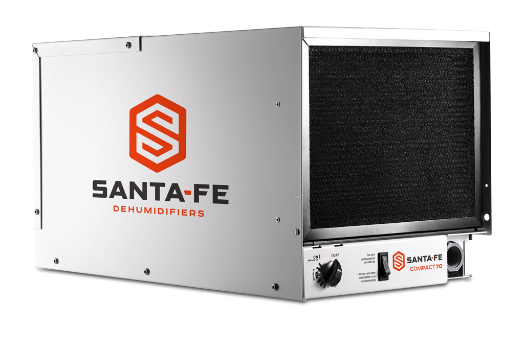 a white box with santa fe written on it