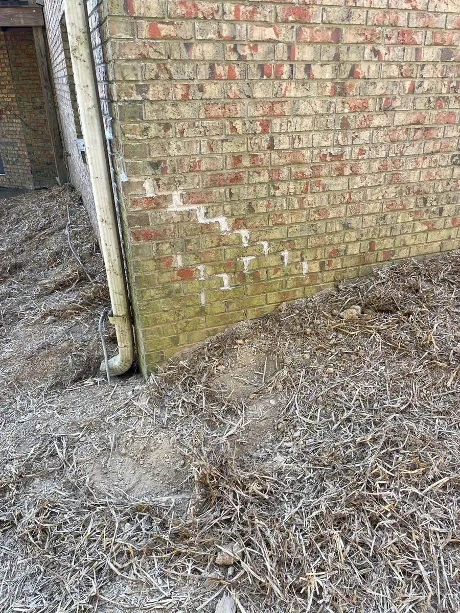 After foundation repair showing a secure foundation installed by H2O Waterproofing.
