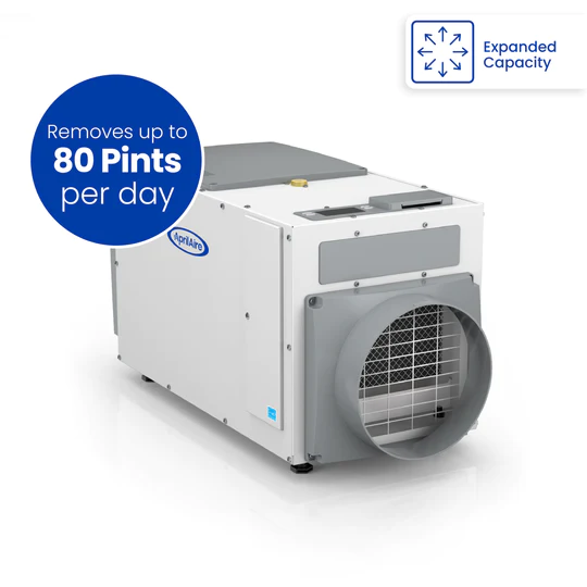 a machine that removes up to 80 pints per day