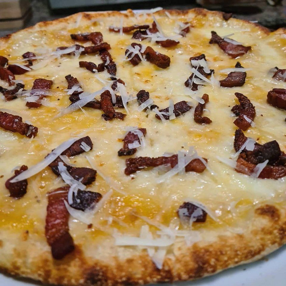 pizza mais e melanzane