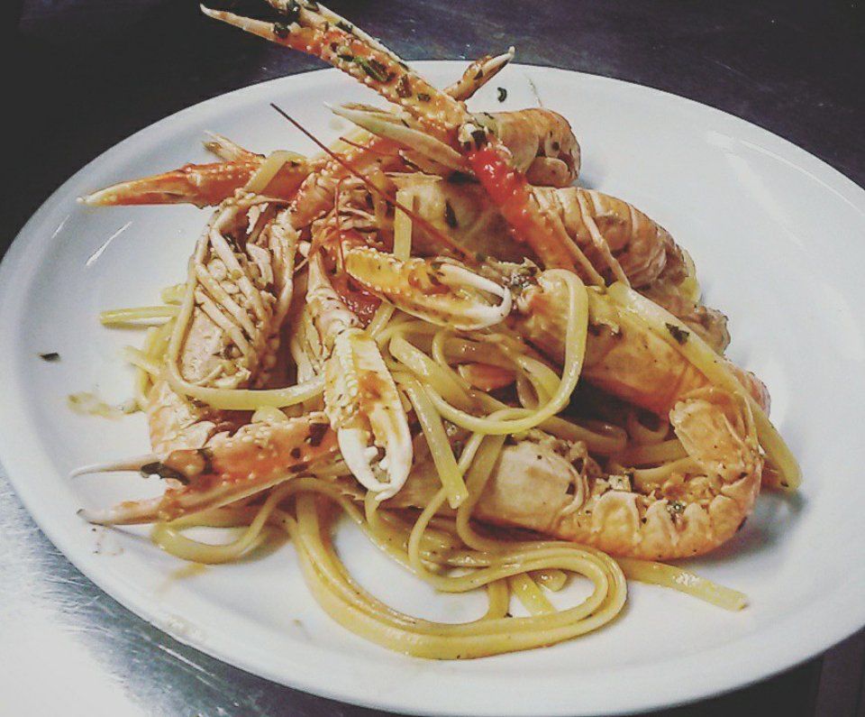 spaghetti con il pesce