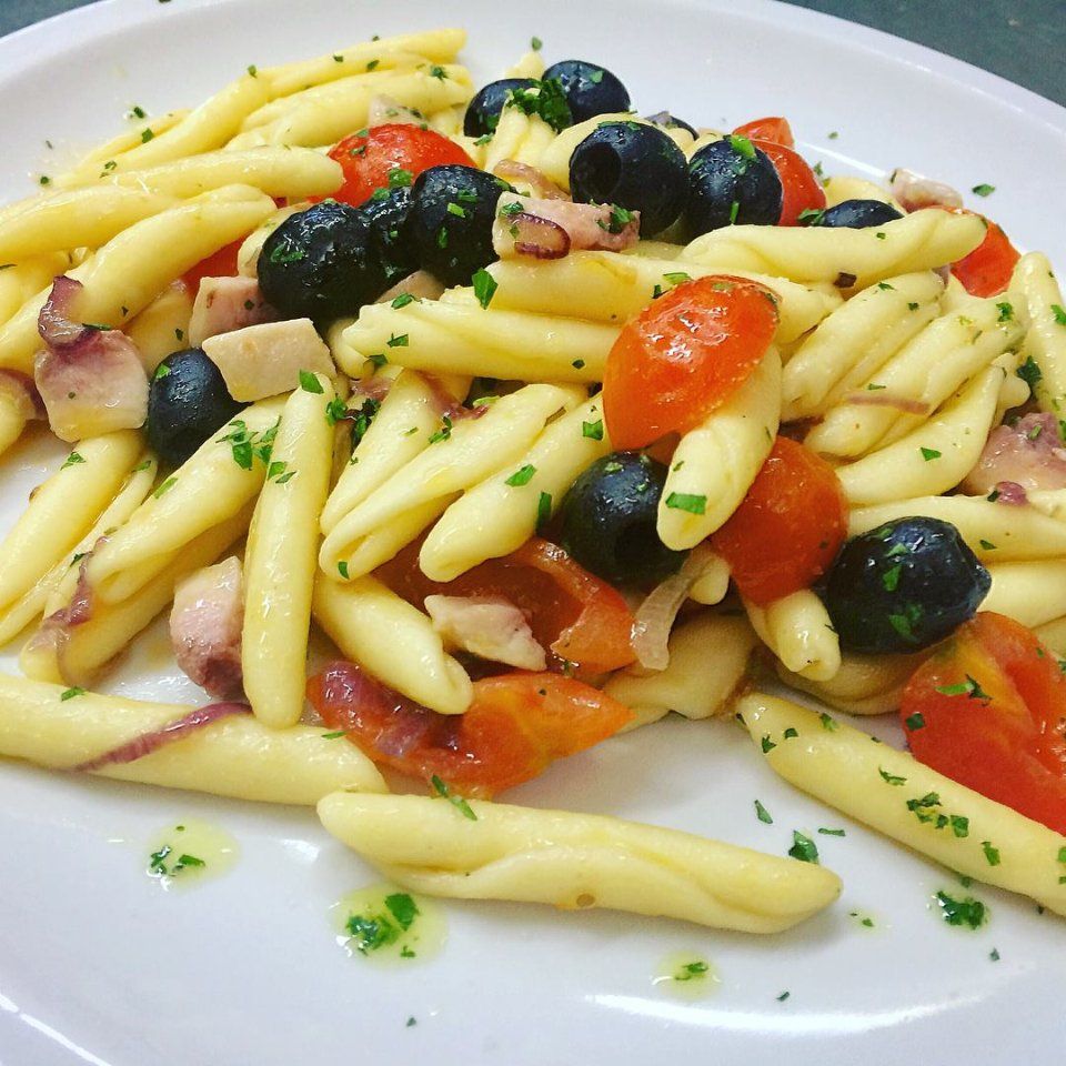 strozzapreti con il pesce