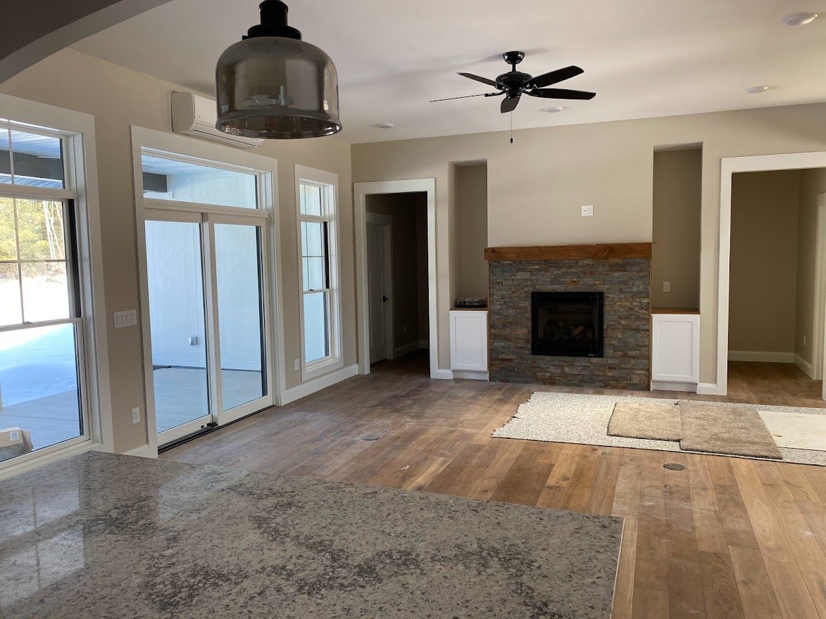 Newly Installed Wood Flooring