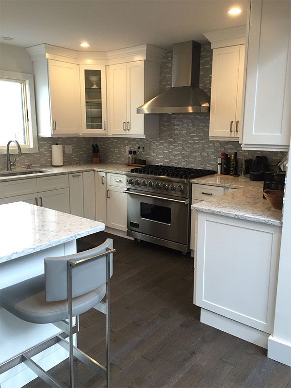 Kitchen With Custom Cabinets