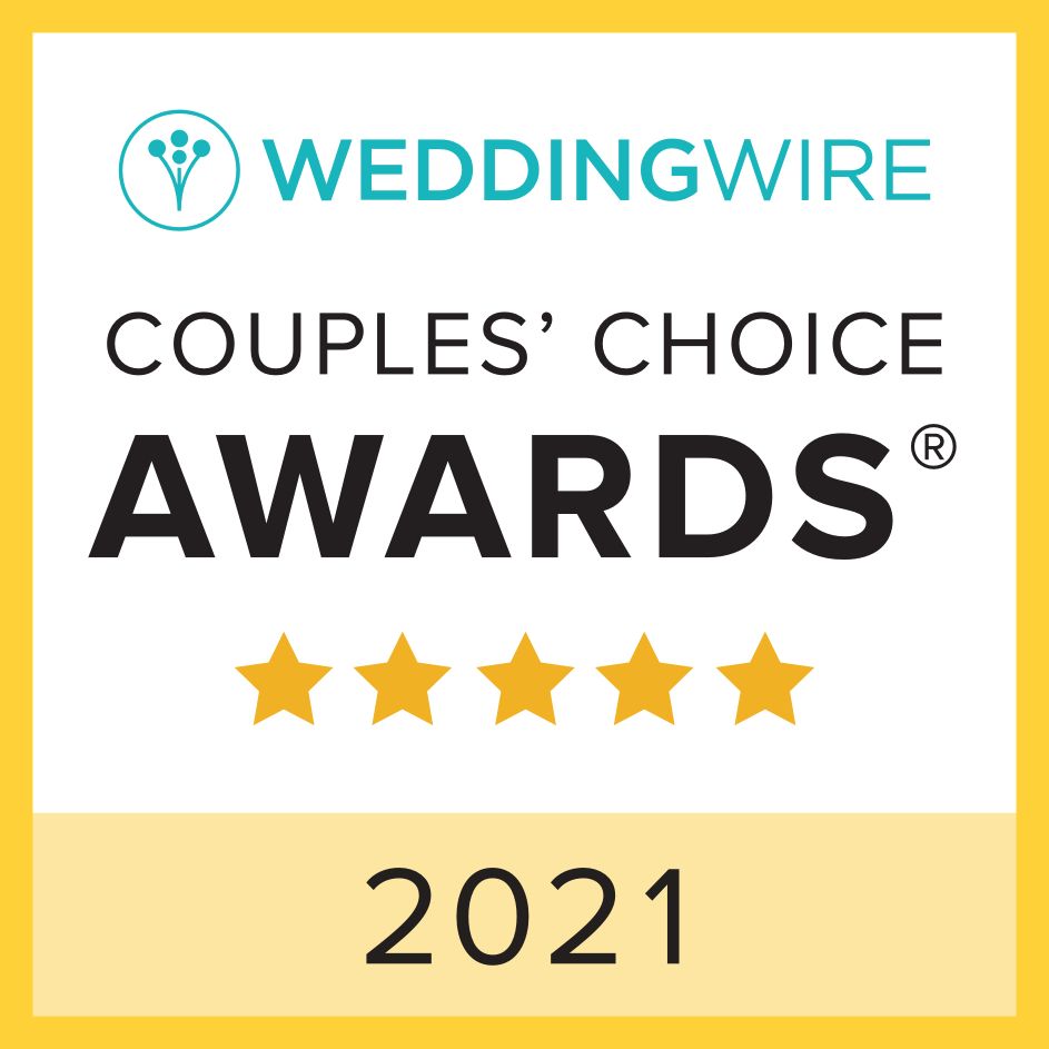 Wedding Wire Couple's Choice Awards 2021 for Ever After Studio