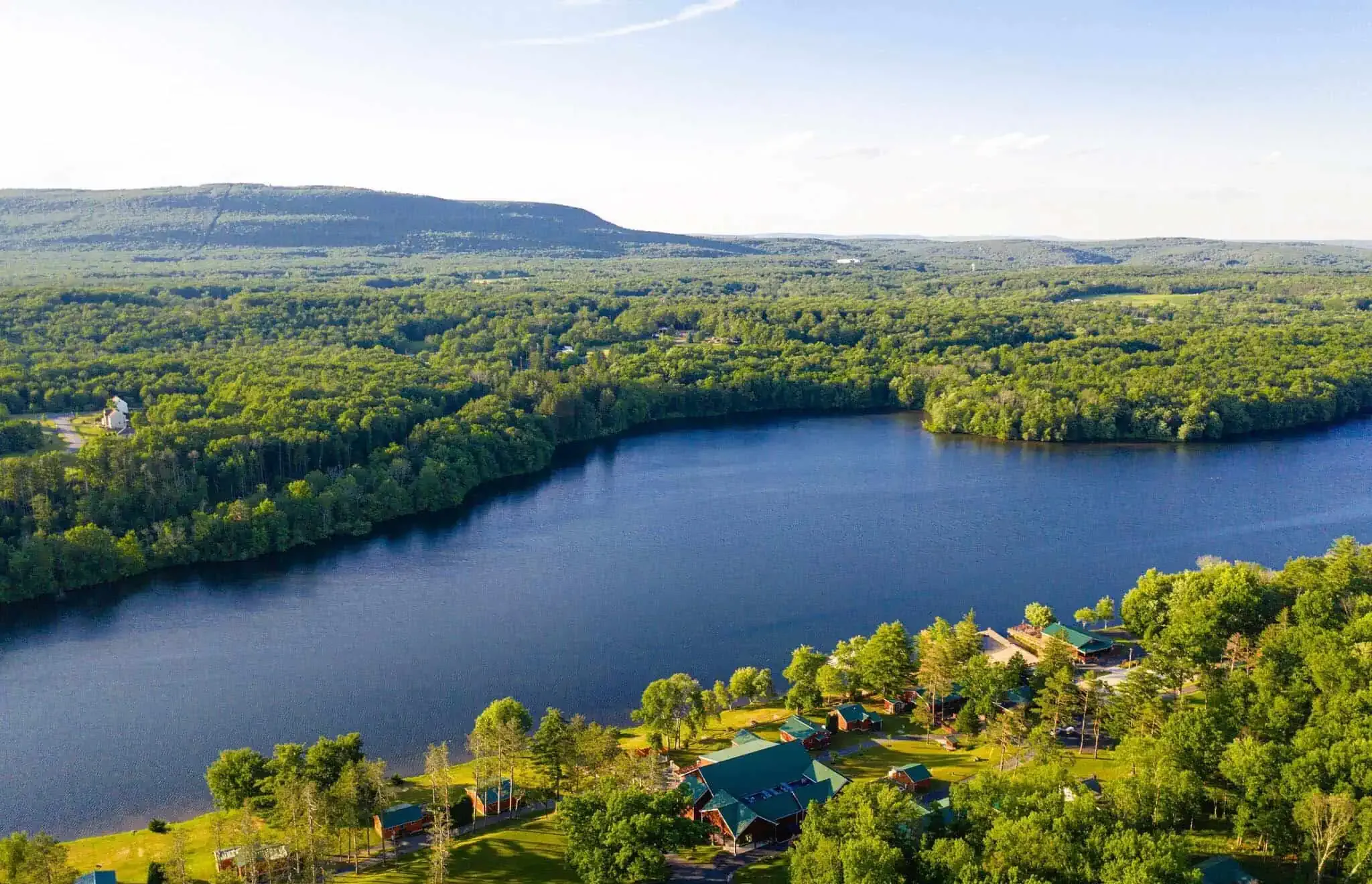 Trout lake in Monroe County PA