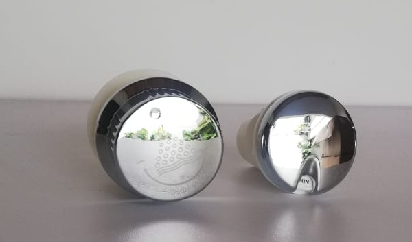 Accesorios para jacuzzi - Botón y regulador de aire cromado