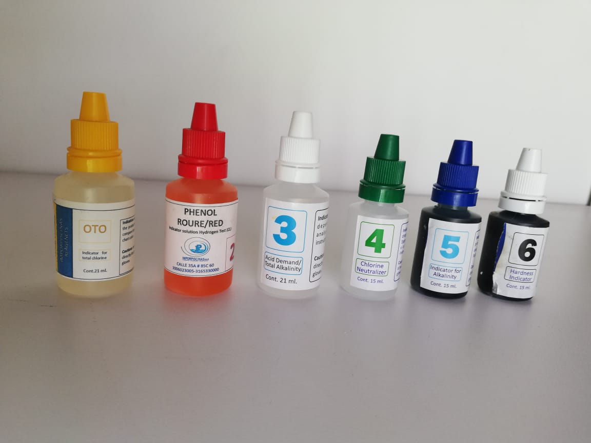 accesorios de limpieza - Reactivos