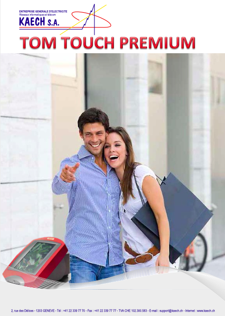 couverture brochure Tom Touch Premium