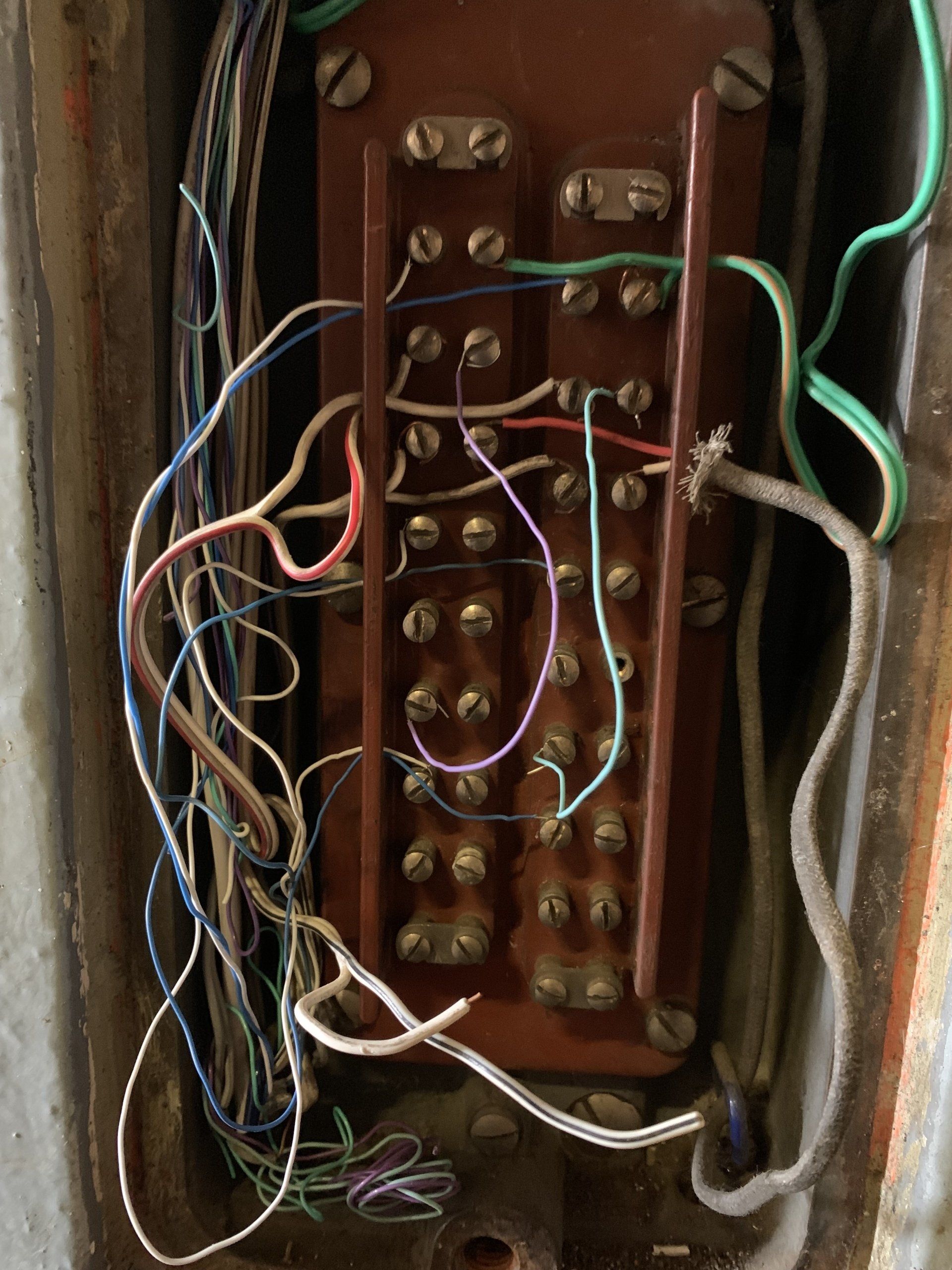 câbles électriques en mauvais état