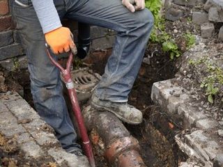 Repairing Sewerage Pipe — Sewer and Drain in North Adams, MA