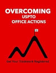 Red graphic with text 